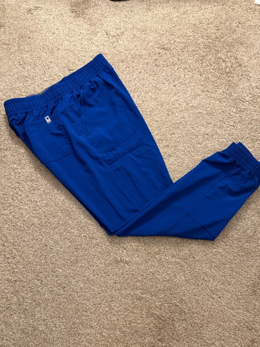 Royal Blue Scrub Pants Jogger Style Medical Uniform